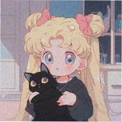 江岸夜猫头像